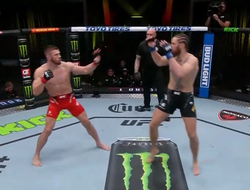 фото - Украинец Потеря побил Брычека на UFC Fight Night 236