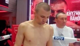 Хижняк дебютировал в профи победой над Бароном