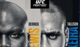Прямая трансляция UFC on ESPN 70: Деррик Льюис – Таллисон Тейшейра. Смотреть онлайн