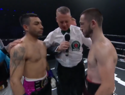 фото - Апсетище! Соса нокаутировал Диккенса и отобрал чемпионский пояс — видео