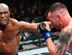 фото - Усман–Ковингтон, Намаюнас–Чжан, Гэтжи–Чендлер. Видео лучших моментов главных боёв UFC 268