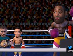 фото - Биг драма шоу! Шутливый мультфильм о бое Пакьяо и «стрит-нигги» Броунера