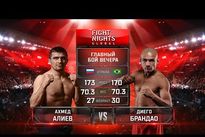 Видео боя: Диего Брандао — Ахмед Алиев