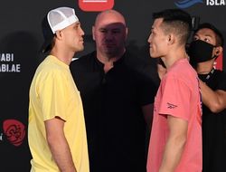 фото - Взвешивание и битвы взглядов перед UFC Fight Night 180 — видео