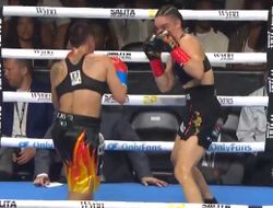 фото - Чемпионка WBC проиграла пояс дисквалификацией: видео