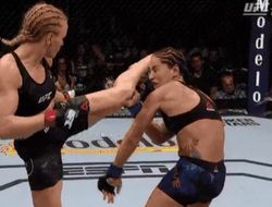 фото - UFC 238. Валентина Шевченко брутально вынесла Ай с ноги в голову