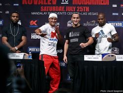фото - Пресс-конференция Ковалёва и Мохаммеди: заявления боксёров