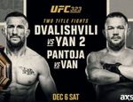 Прямая трансляция UFC 323: Двалишвили – Ян 2. Смотреть онлайн