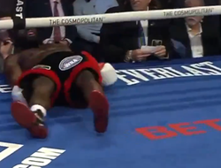 фото - Уильямс едва не выбил соперника за пределы ринга: видео нокаута