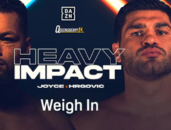 фото - Джойс намного тяжелее Хрговича. Результаты и видео взвешивания в Манчестере