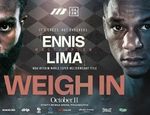 Эннис и Лима взвесились перед боем: результаты и видео