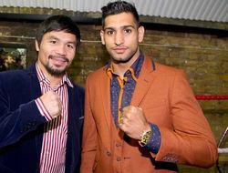 фото - Неунывающий Хан: Мы с Пакьяо соберём полный стадион в Британии