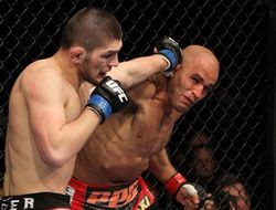 фото - Как Хабиб Нурмагомедов дебютировал в UFC: видео боя с Шалорусом