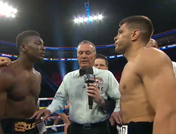 фото - Мбилли побил однорукого Деревянченко: видео