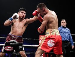 фото - Лучшие моменты боя Майки Гарсии и Сергея Липинца — видео от vRINGe.com