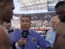 фото - Топ-проспект Андерсон встретился с бабаем хэвивейта Баколе: видео