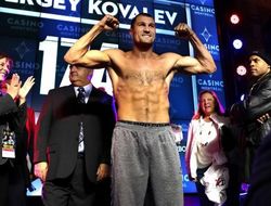 фото - Ковалёв и Паскаль прошли повторное взвешивание в день боя