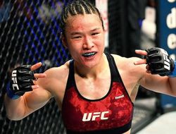 фото - UFC 248. Вэйли Чжан перебила Еджейчик в невероятной войне