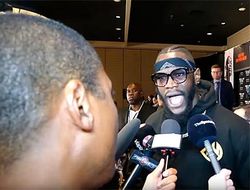 фото - Дионтэй Уайлдер рассвирепел и «набросился» на журналиста: видео