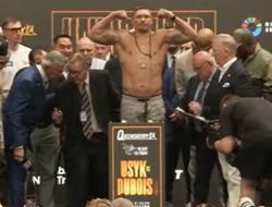 фото - Дюбуа тяжелее Усика на 7 кг. Результаты и видео взвешивания перед реваншем