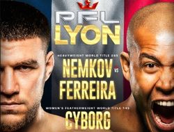 фото - Полный кард PFL Champions Series: Вадим Немков – Ренан Феррейра. Все бои шоу 13 декабря