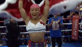 «Паундовая» Хирута не заметила симпатичную мексиканку: видео