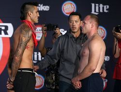 фото - Видео взвешивания перед Bellator 162: Александр Шлеменко — Кендалл Гроув