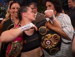 фото - Тейлор побила Серрано в третьем поединке: видео