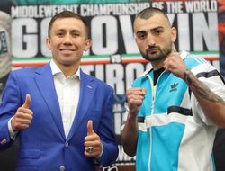 фото - О чём Головкин и Мартиросян говорили на пресс-конференции: цитаты 