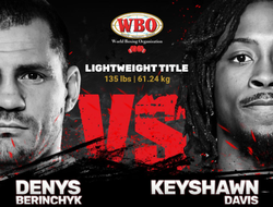 фото - Прямая трансляция: Денис Беринчик – Кишон Дэвис. Смотреть онлайн