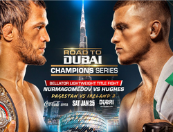 фото - Полный кард PFL Road to Dubai: Нурмагомедов-Хьюз. Все бои шоу 25 января