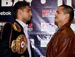 фото - Амир Хан и Маркос Майдана встретились на пресс-конференции