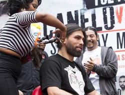 фото - Видео: Альфредо Ангуло расстаётся с шевелюрой для больных детей