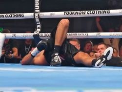 фото - Видео жёсткого нокаута в бою Опетая-Джинкара