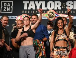 фото - Исторический вечер в Мэдисоне. Тейлор и Серрано прошли взвешивание: видео, фото