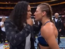 фото - Мегафайту быть! Великая Нуньес и новая чемпионка Харрисон провели битву взглядов