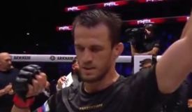 Дэвис потерял сознание в бою с Нурмагомедовым — видео