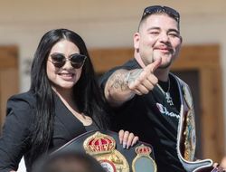 фото - Видео. 16-летний Энди Руис почти роняет Андрея Орловского в спарринге