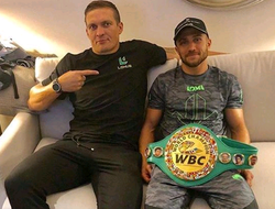 фото - Усик поздравил Ломаченко, Гассиев на зарядке, боксёры на дне знаний — соцсети