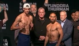 Фундора перевесил Турмана: результаты и видео взвешивания