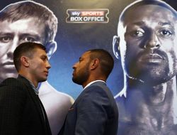 фото - Головкин и Брук лицом к лицу перед боем — видео