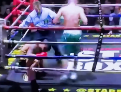 фото - Экс-соперник Ковалёва отметился апсет-нокаутом, отобрал титул: видео