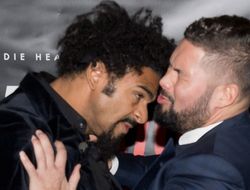 фото - Хэй–Беллью: видео обмена любезностями на финальной перед боем встрече