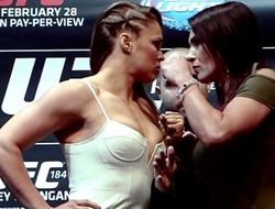 фото - Лицом к лицу: Раузи, Цингано и другие участники UFC 184 – видео