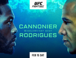 Полный кард UFC Fight Night 251: Каннонье–Родригес. Все бои шоу 16 февраля