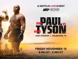 фото - Прямая трансляция: Майк Тайсон – Джейк Пол. Смотреть онлайн