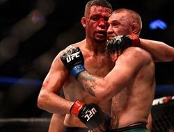 фото - Конор Макгрегор и Нэйт Диас договариваются о третьем бое? Комментирует Дэйна Уайт