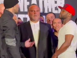 фото - Мейвезер и Готти взвесились. Разница между ними — почти 10 кг: видео