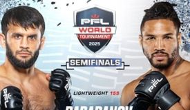 Прямая трансляция PFL: Гаджи Рабаданов – Кевин Ли. Смотреть онлайн полуфиналы 2025