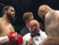 фото - Кларк и Тшикева разыграли звание чемпиона Британии в хэвивейте: видео